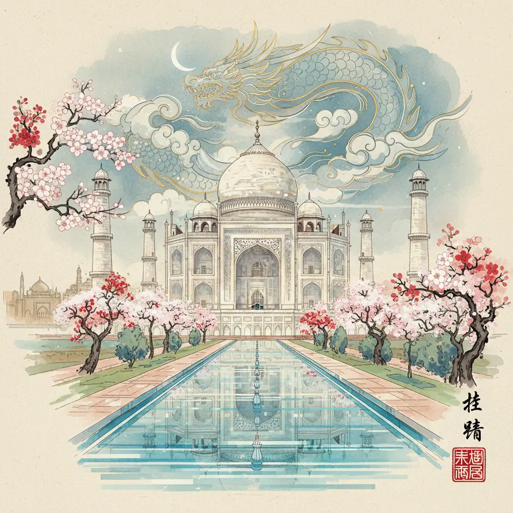 Agra - Mahal