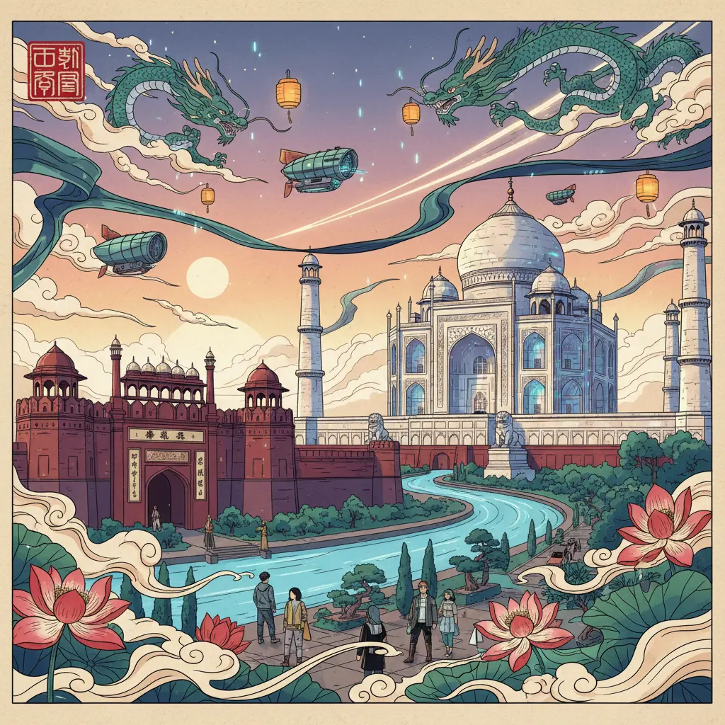 Agra - Delhi